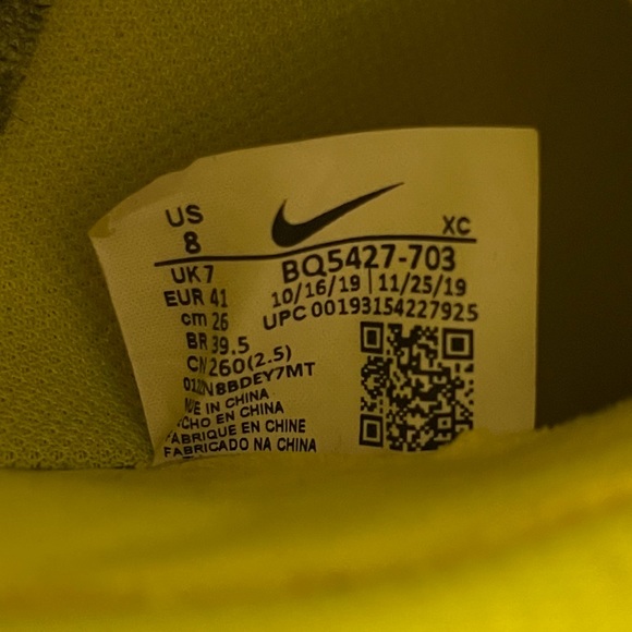 Men’s Nike Mercurial Dream Speed ‘Lemon Venom’ UK 7 - Picture 9 of 9